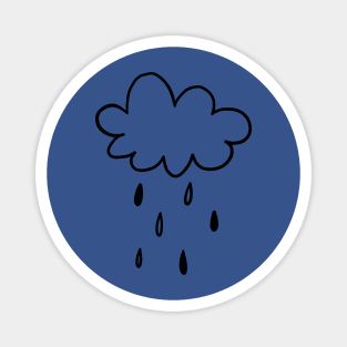 Rain and Clouds Magnet